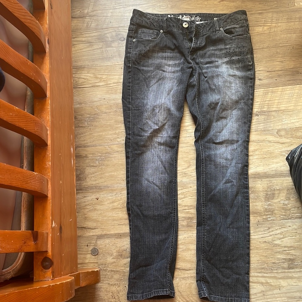 Black skinny jeans
